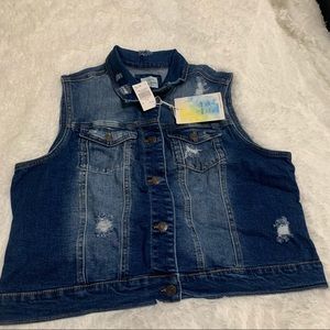 Denim vest